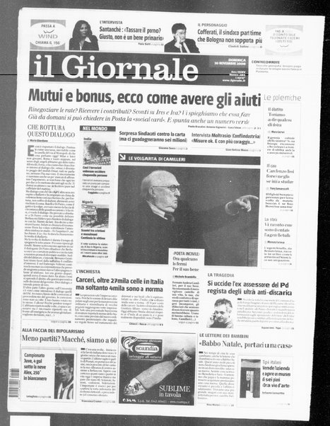 Il giornale : quotidiano del mattino